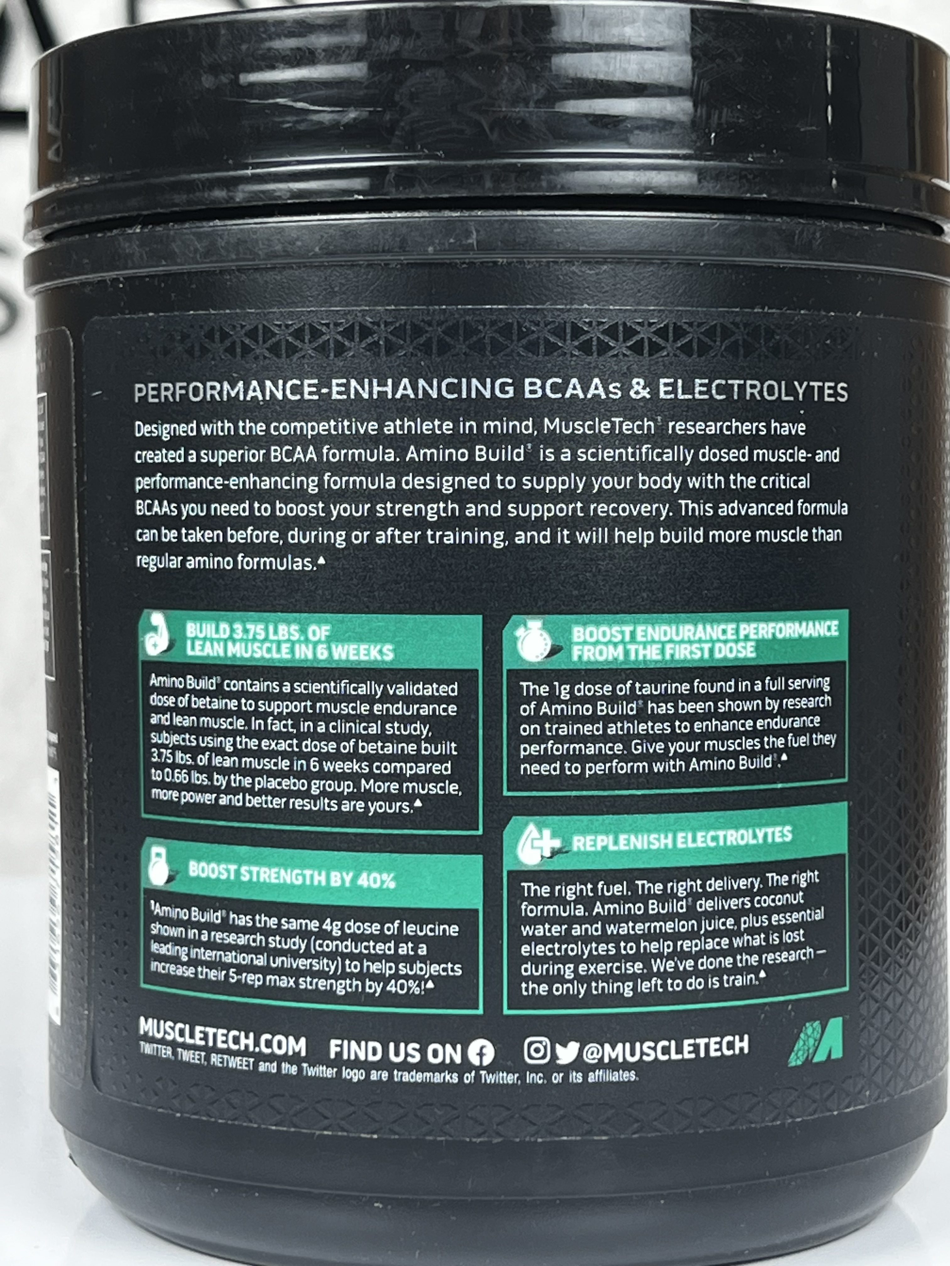 آمینوبیلد ماسلتک AminoBuild Muscletech2