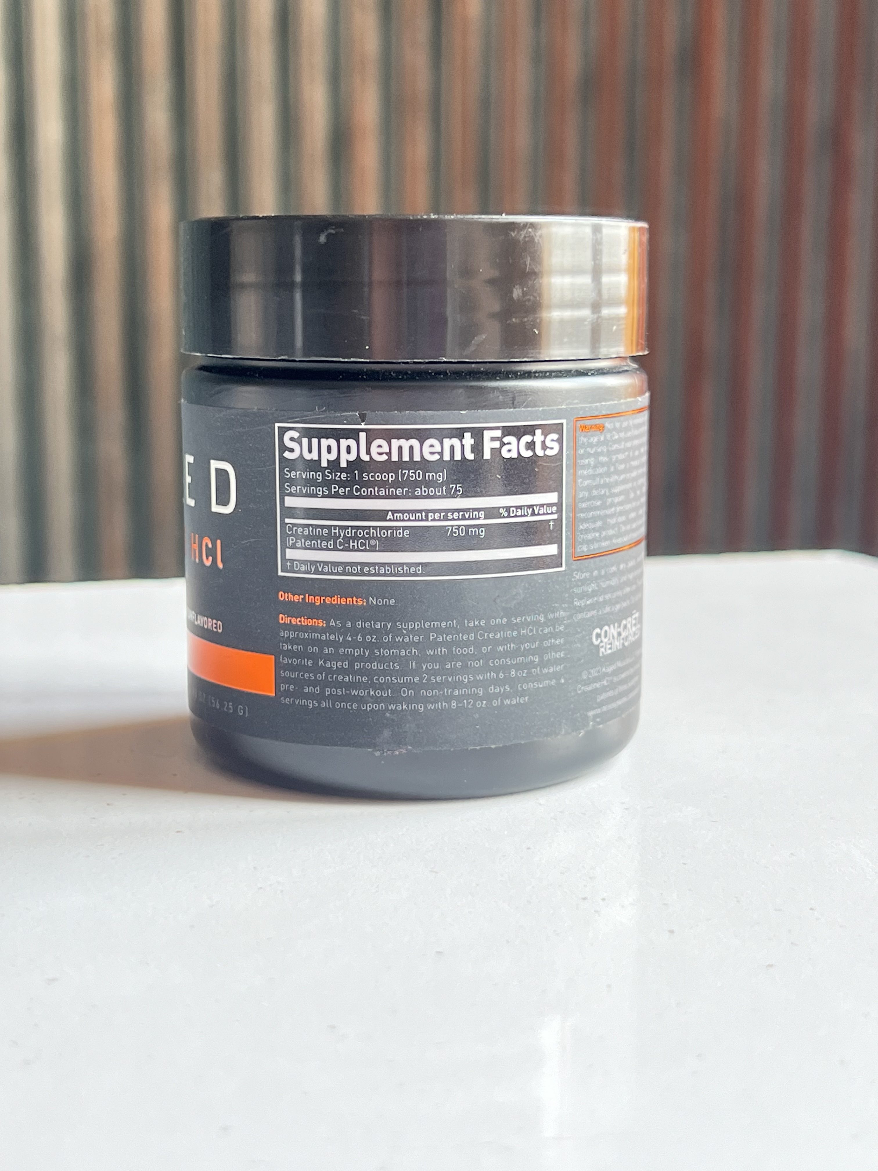 کراتین اچ سی ال کیجد Creatine HCL KAGED0