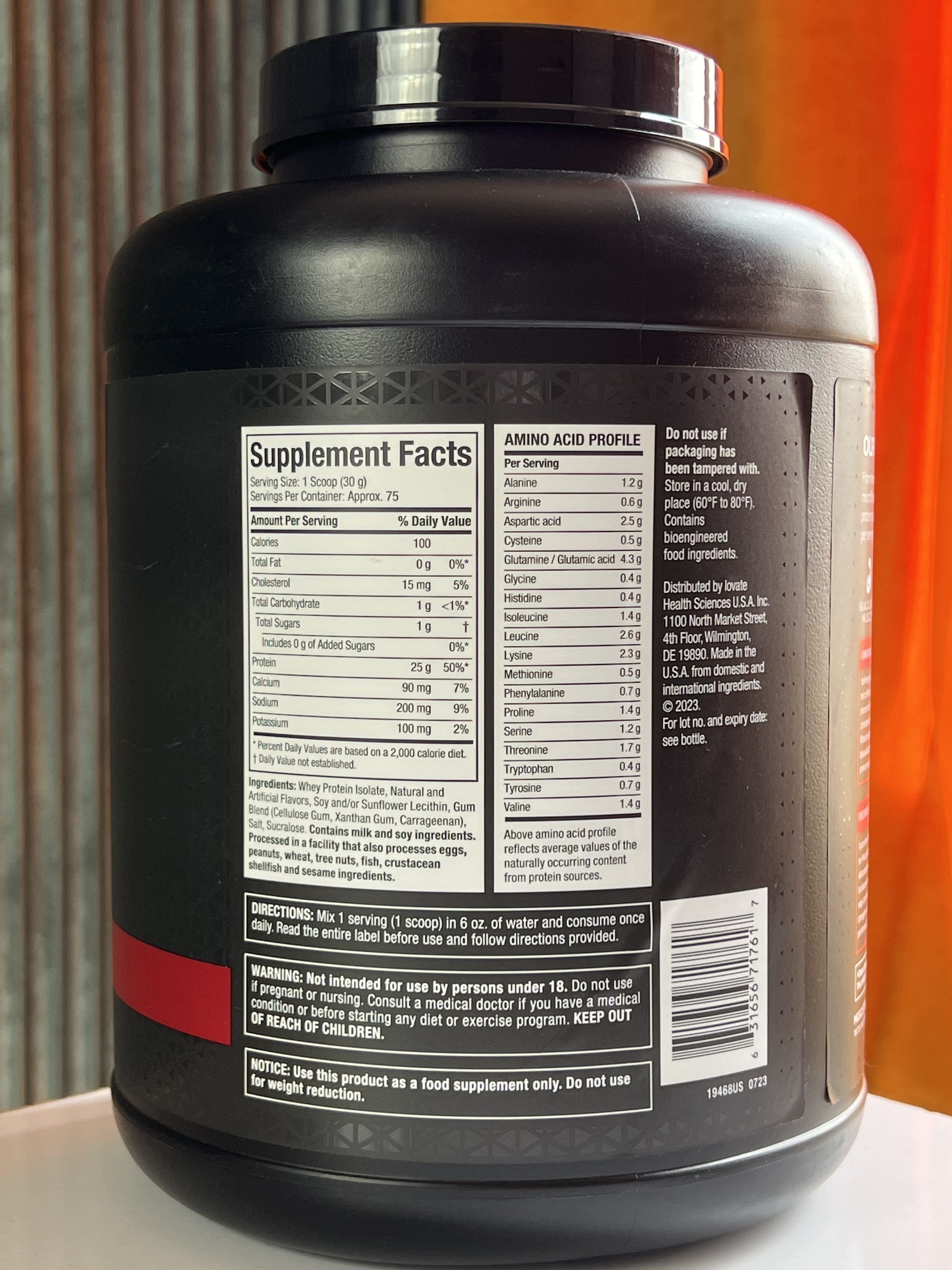 وی ایزوله ماسلتک Whey Isolate MUSCLETECH0