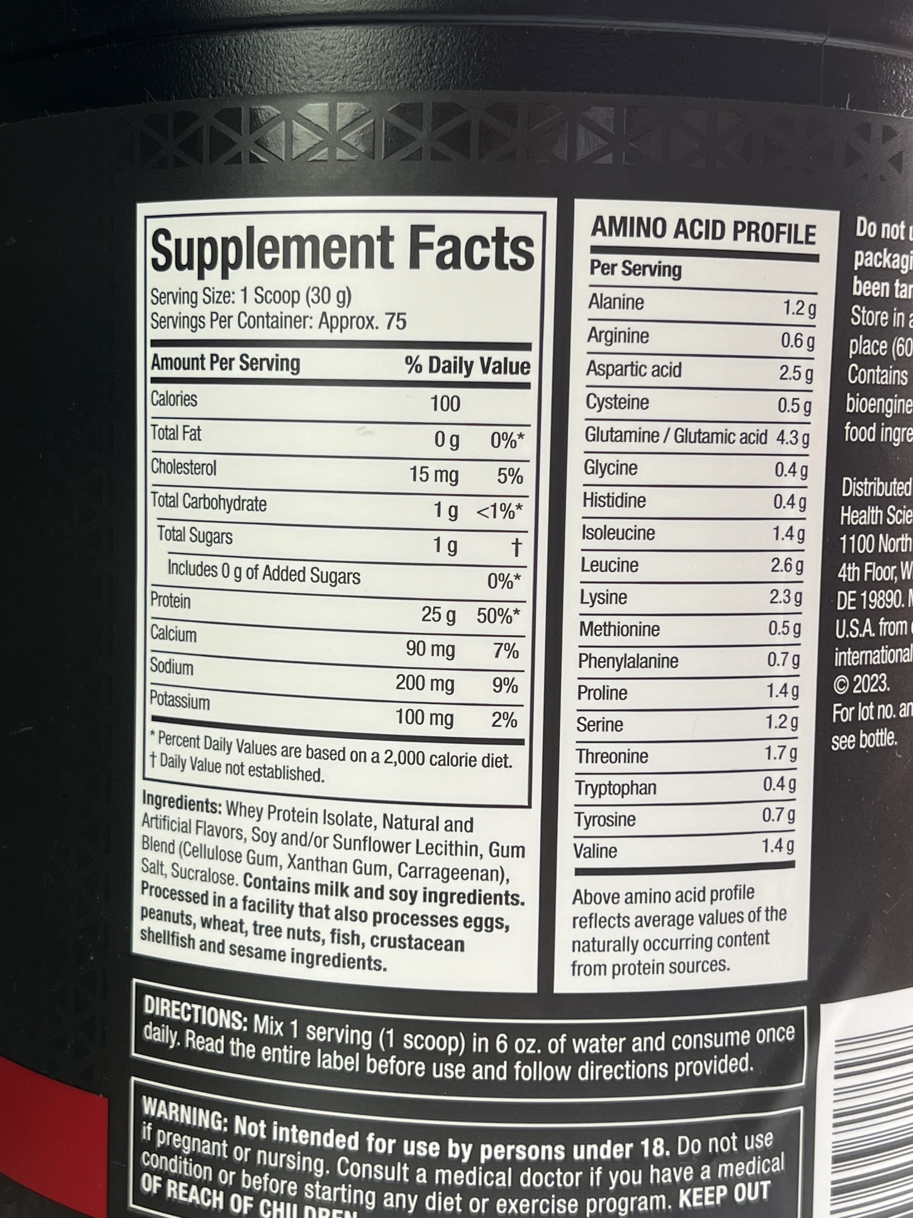 وی ایزوله ماسلتک Whey Isolate MUSCLETECH3