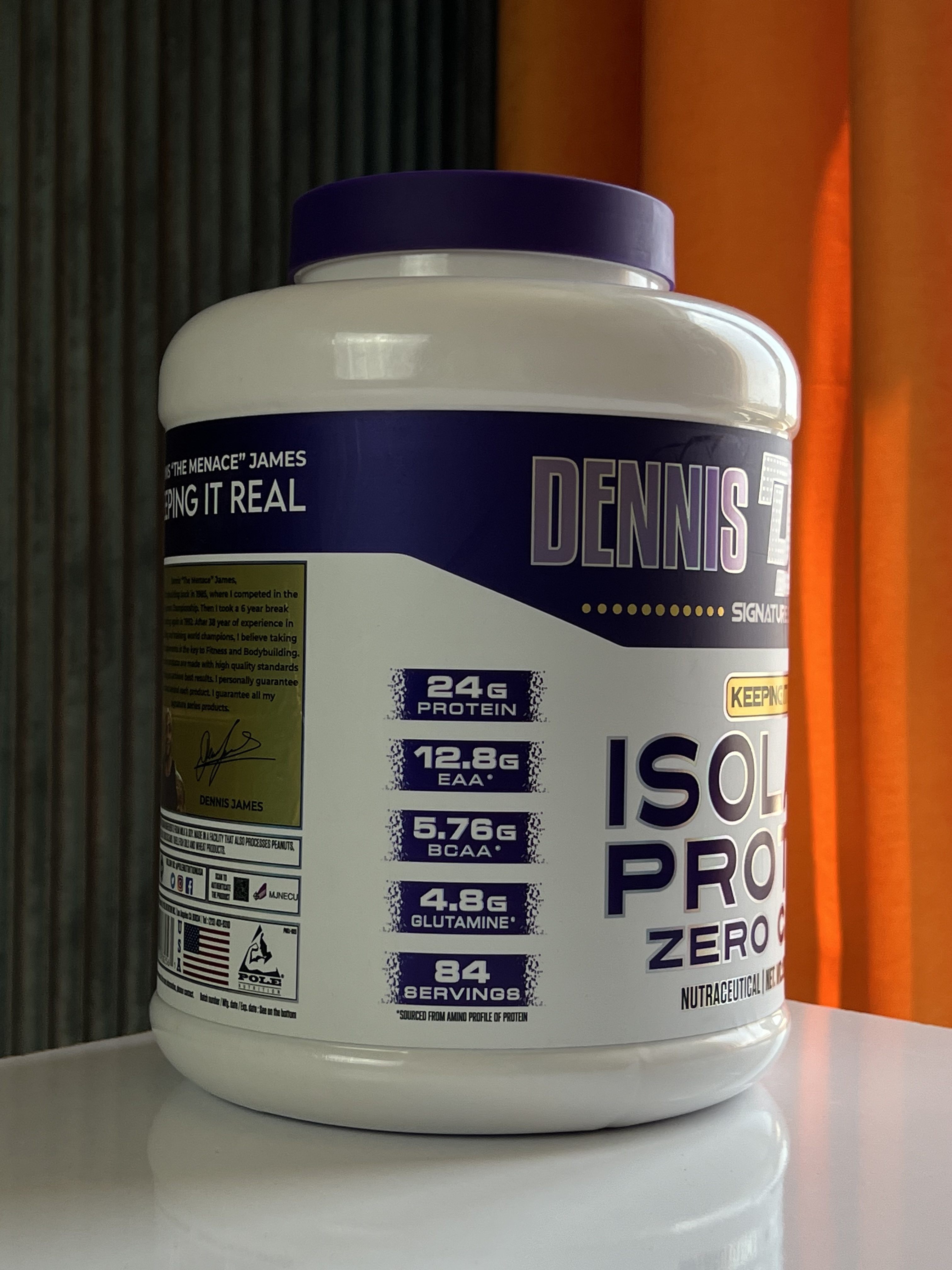 وی ایزوله دنیس جیمز Whey isolate Denis James6