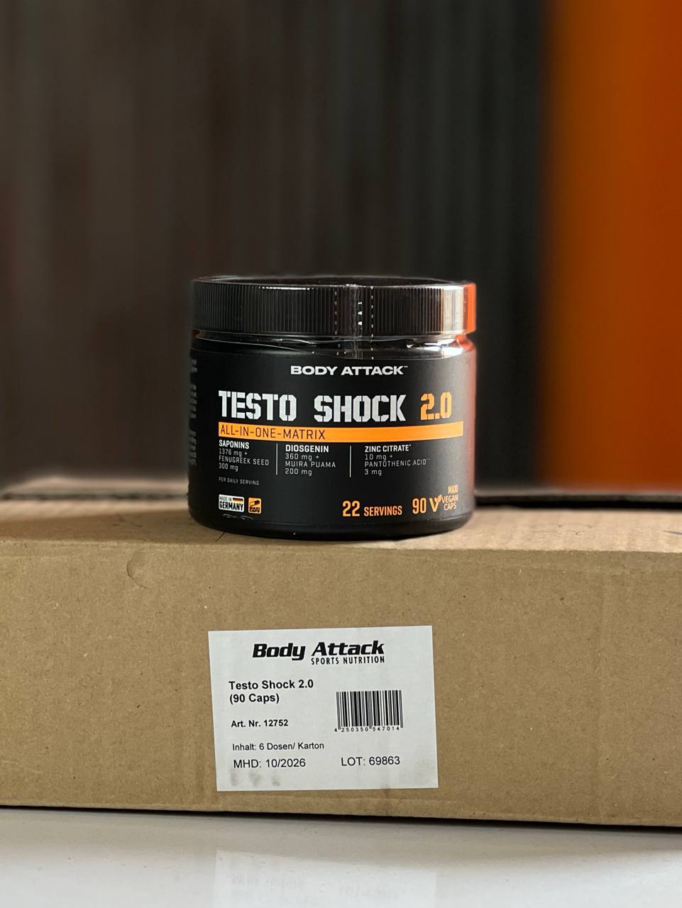 تست شوک بادی اتک | Test shock Body Attack