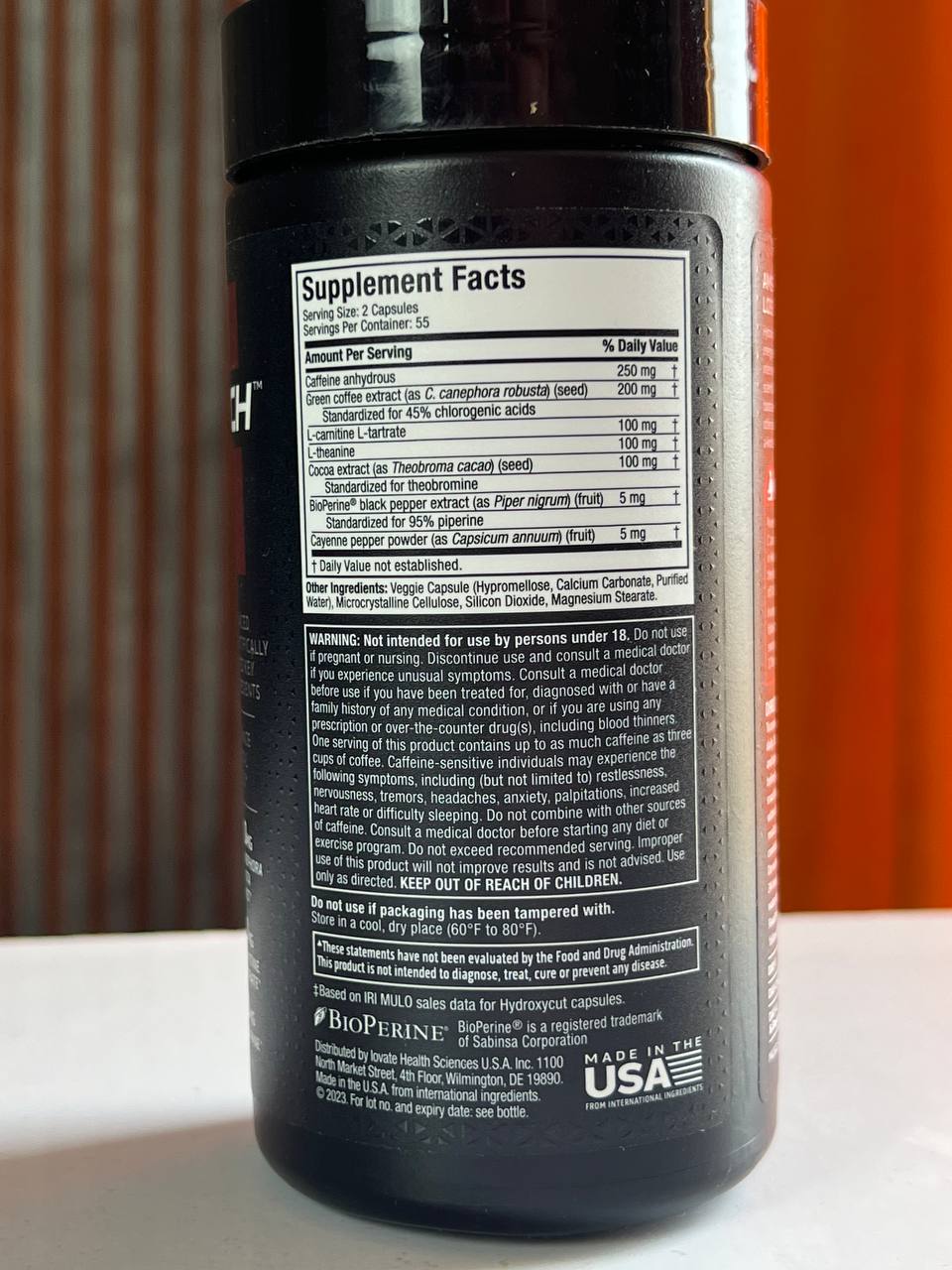 چربیسوز هیدروکسیکات الیت ماسلتک HydroxyCut Muscletech5