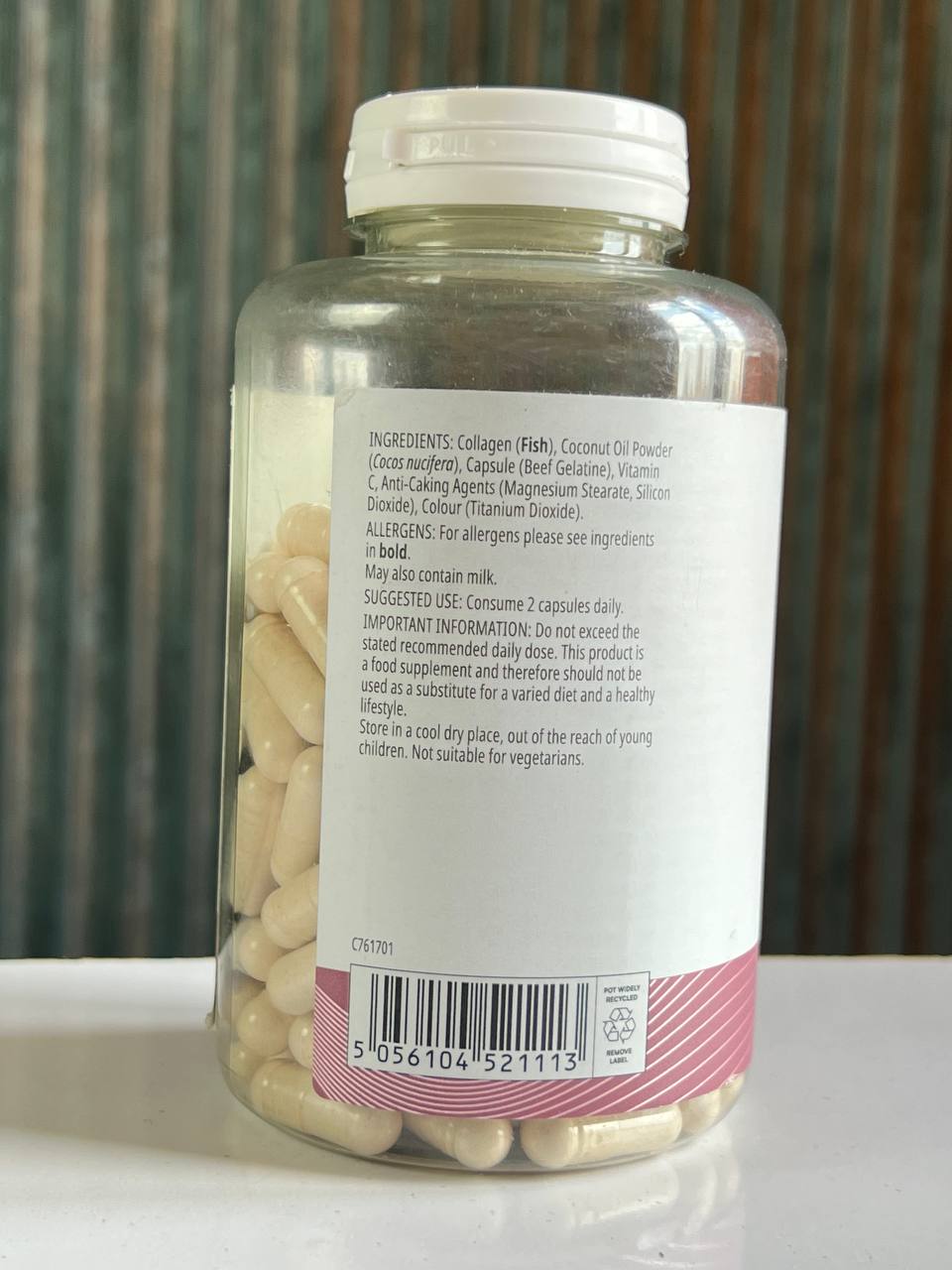 کوکونات کلاژن مای ویتامینز Coconut Colagen MY2
