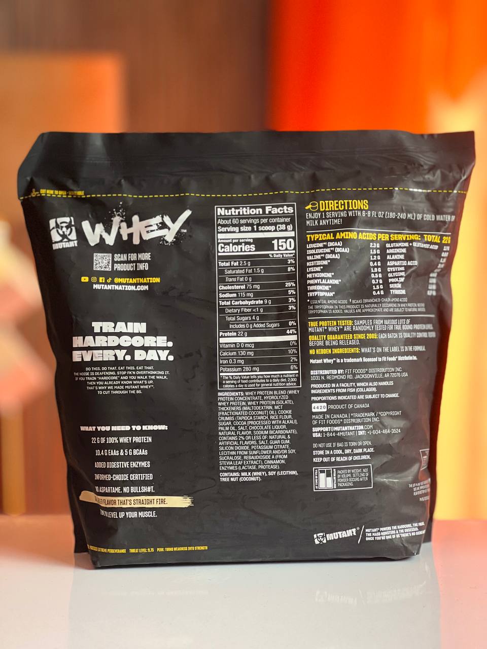 پروتئین وی جدید موتانت 2.3کیلوگرم Whey 100 Mutant2