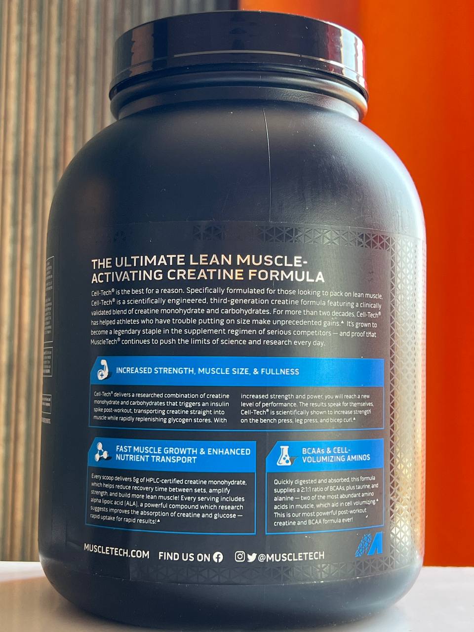 کراتین ترکیبی سلتک ماسلتک 2.7کیلو Celltech Muscletech1