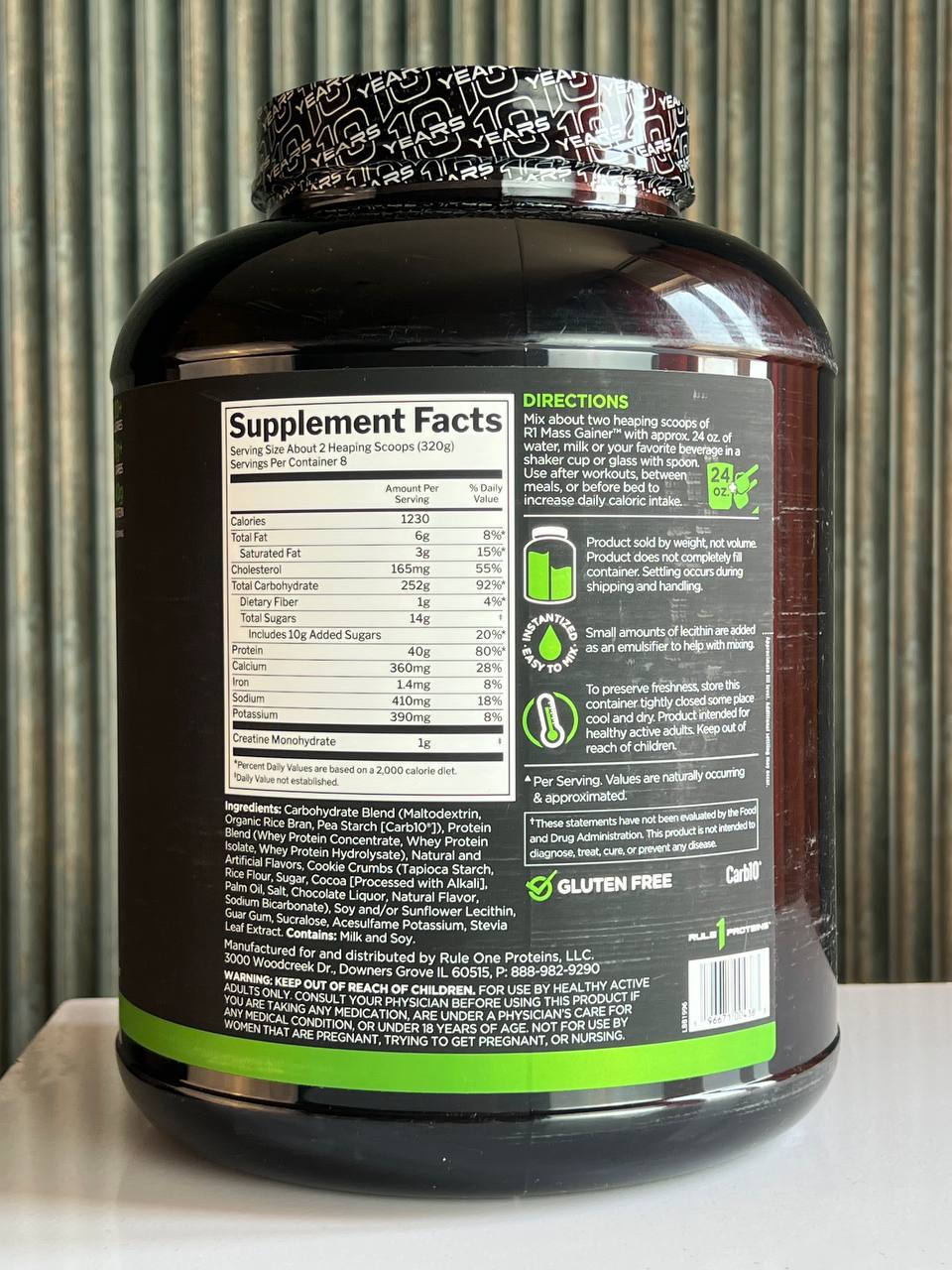 مس گینر رول وان Mass Gainer Rule One1