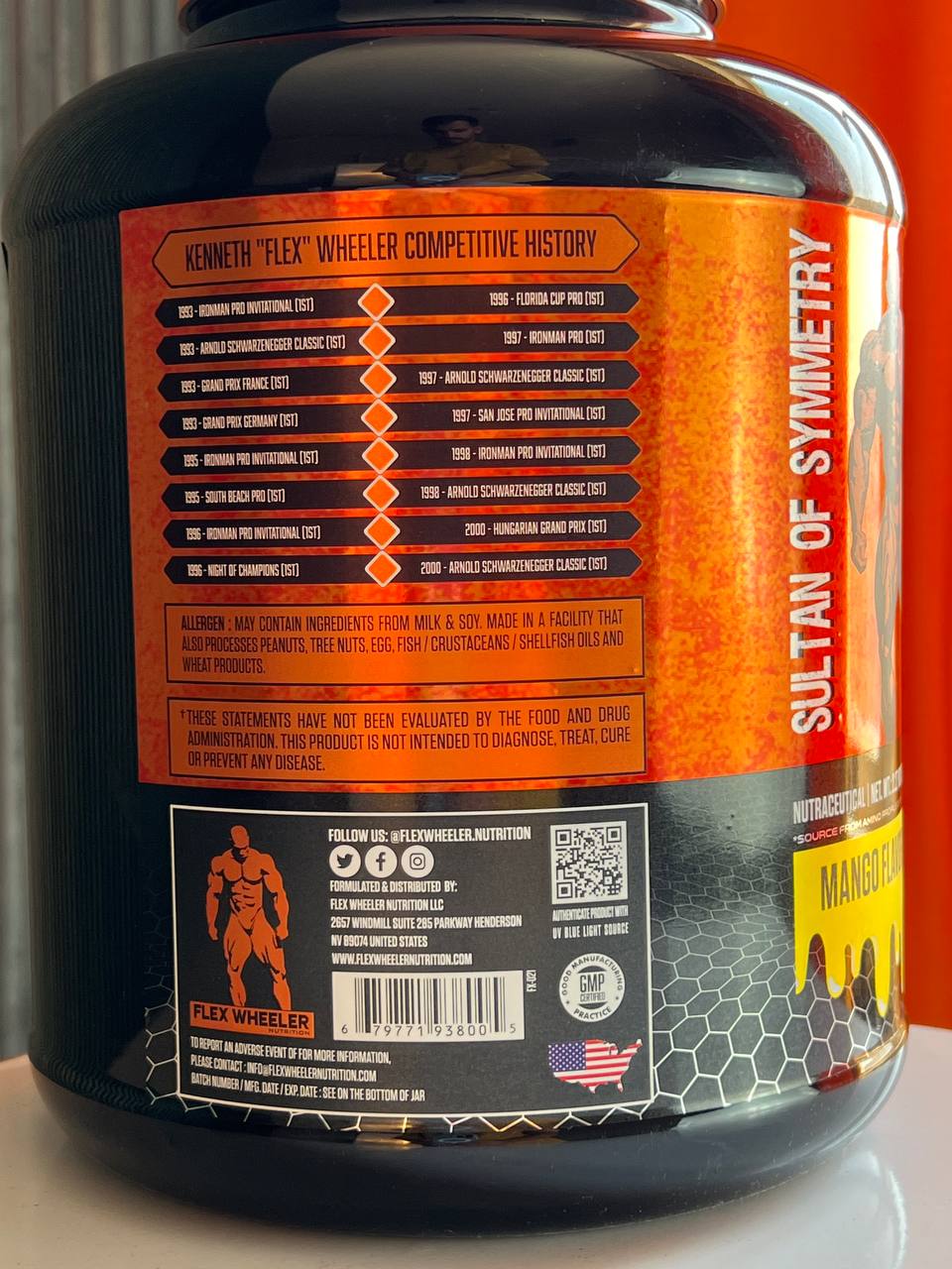 پروتئین وی فلکس ویلر whey FlexWheeler1