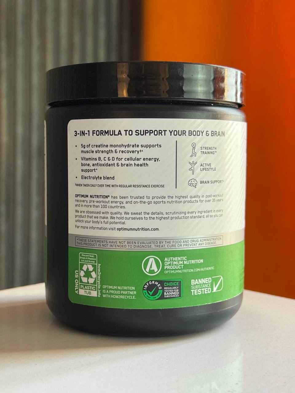 کراتین پلاس ترکیبی اوپتیموم Creatine Plus ON5