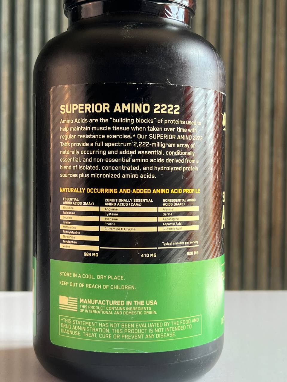 آمینو 2222 اوپتیموم 320عدد Amino On2