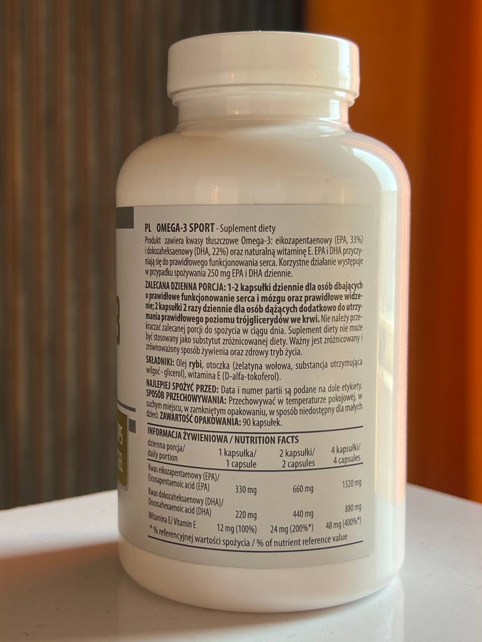 امگا3 اسپرت اکتیولب 90عدد Omega Sport Activelab2