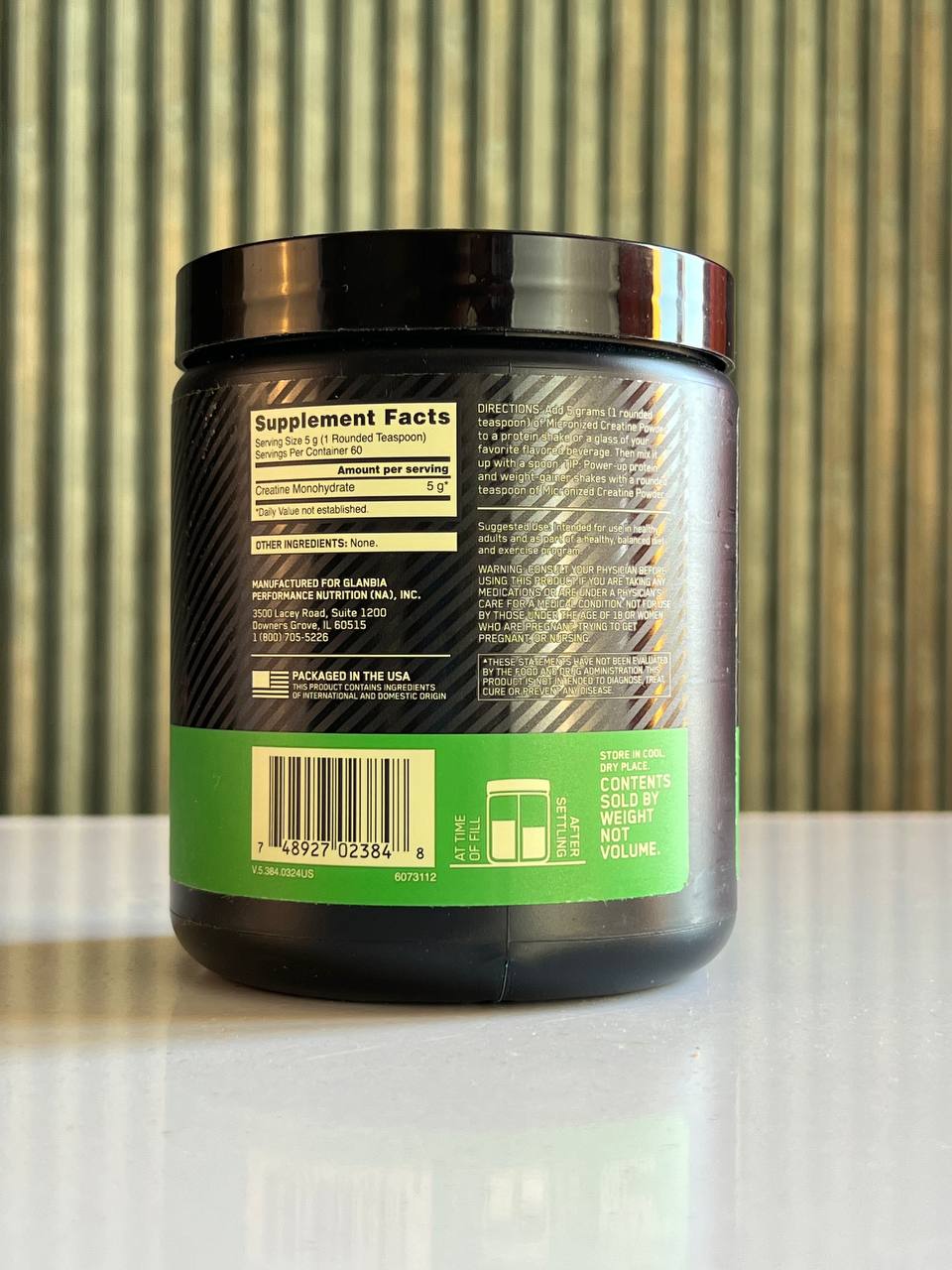 کراتین مونوهیدرات اوپتیموم Creatine Optimum1