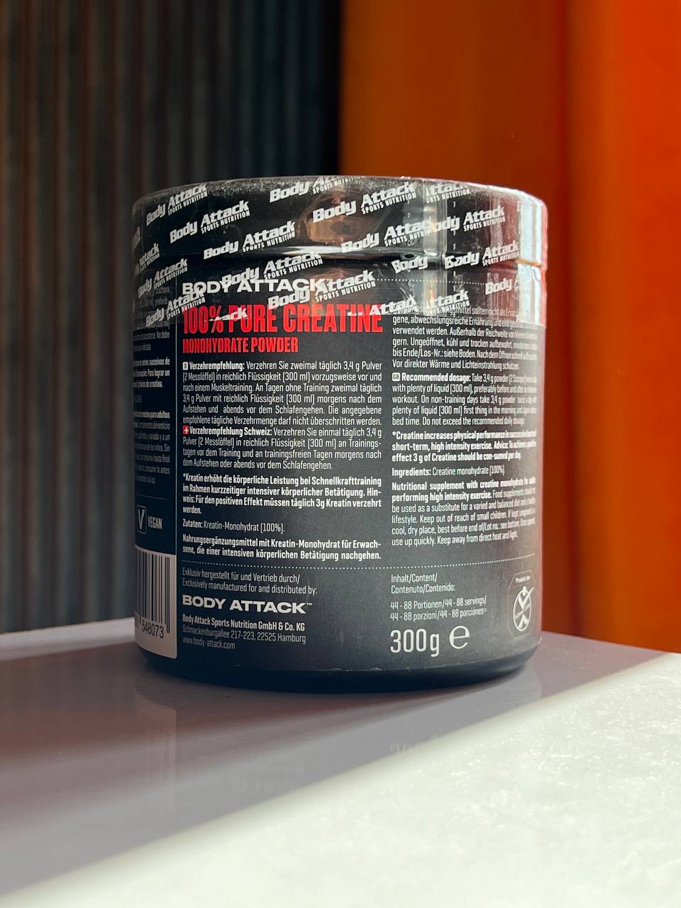 کراتین مونوهیدرات بادی اتک Creatine Body Attack3