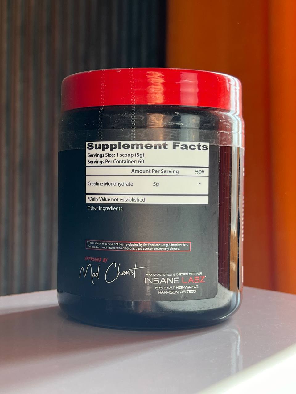 کراتین مونوهیدرات اینسانلبز Creatine InsaneLabz2