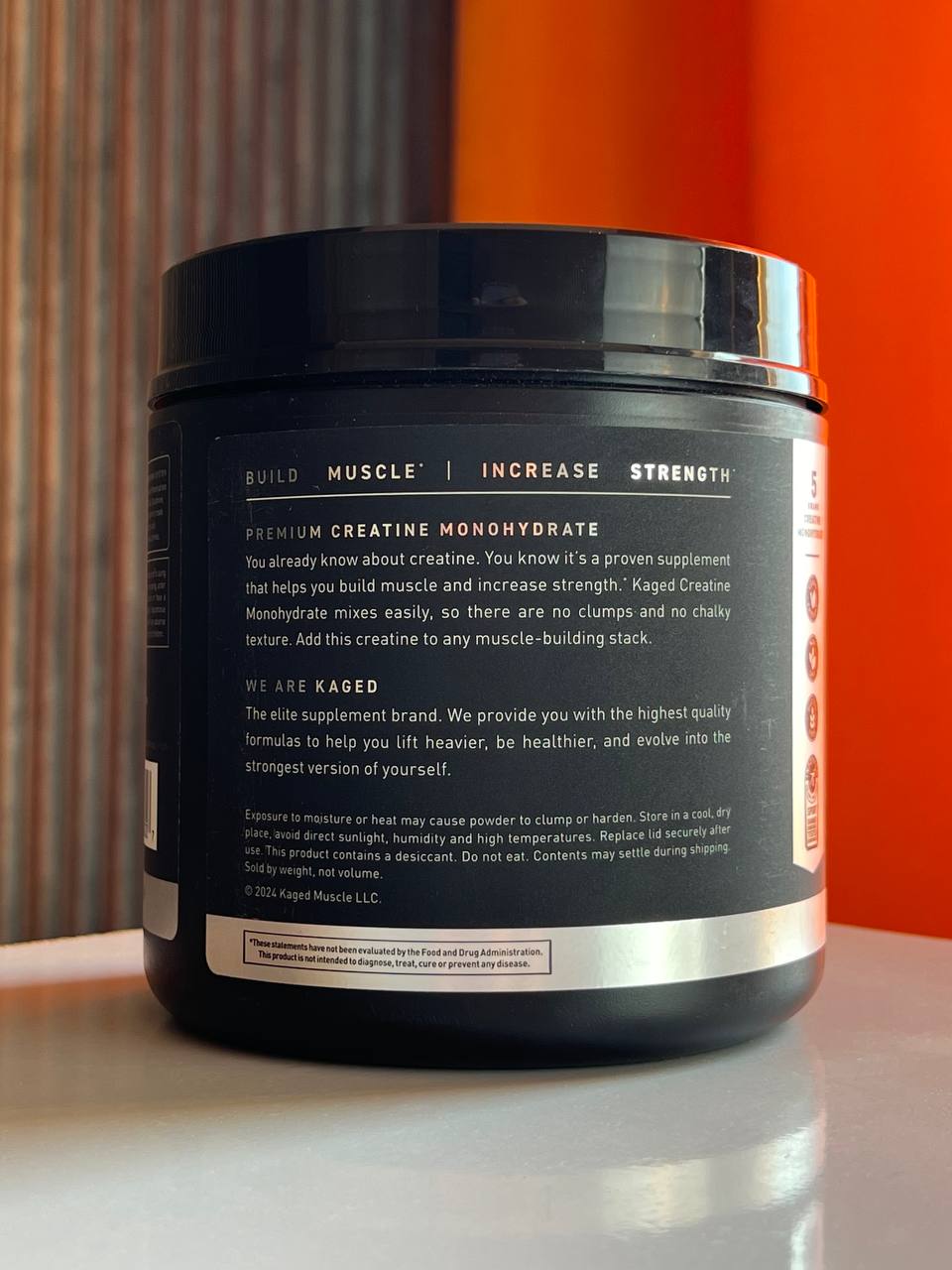 کراتین مونوهیدرات 500گرم کیجد Creatine KAGED1