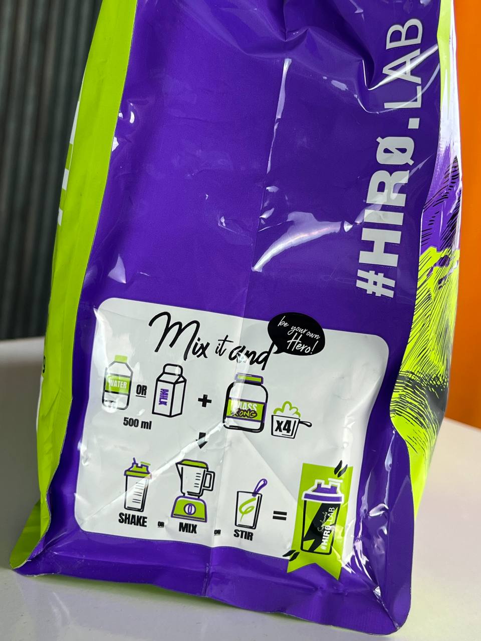 گینر پروتئین بالا هیرولب Mass Gainer Hirolab5