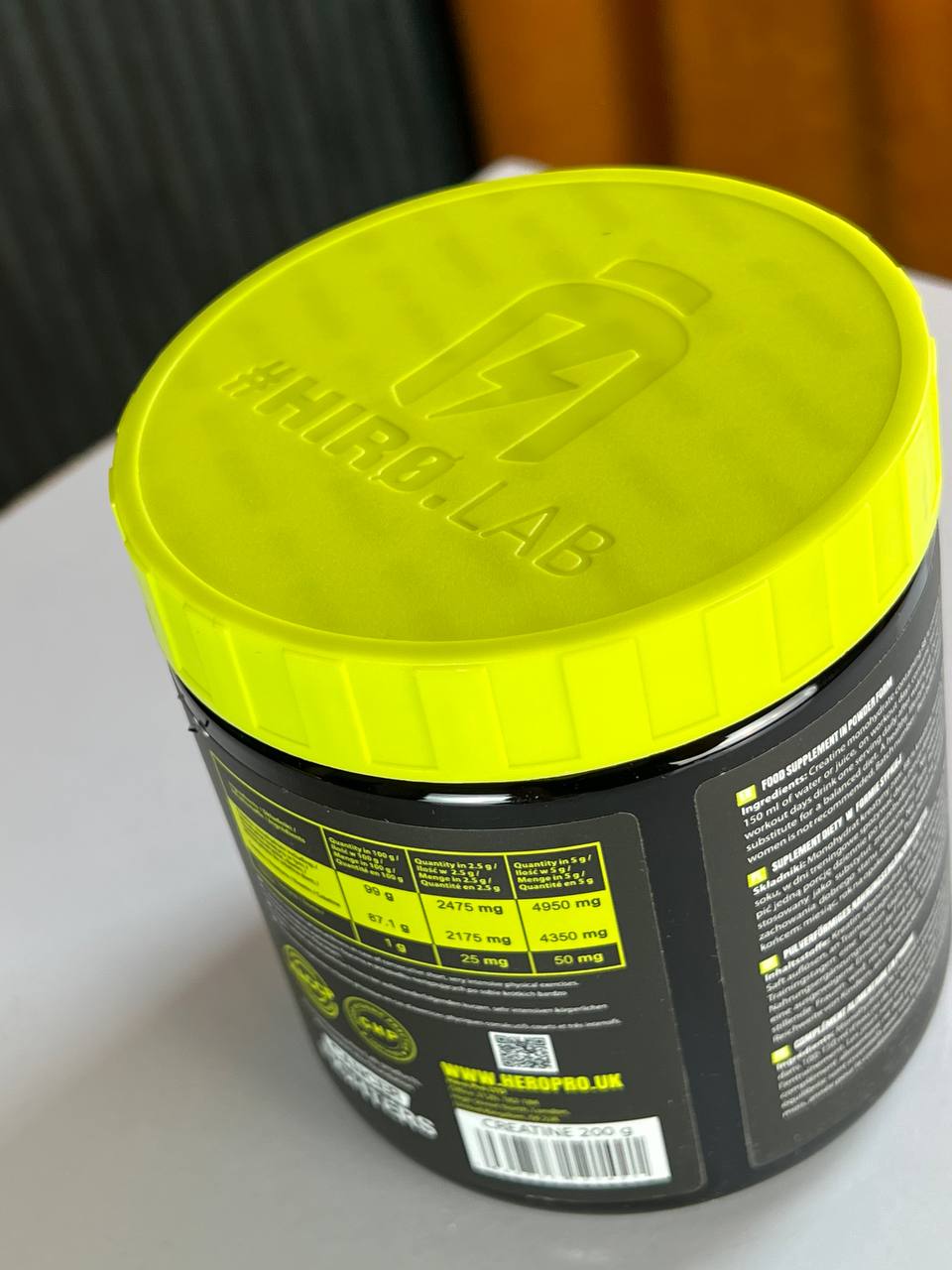 کراتین 200گرم هیرولب Creatine HiroLab2