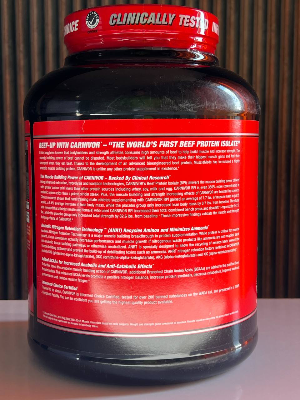 پروتئین بیف کارنیوار ماسل مدز Beef MuscleMeds4