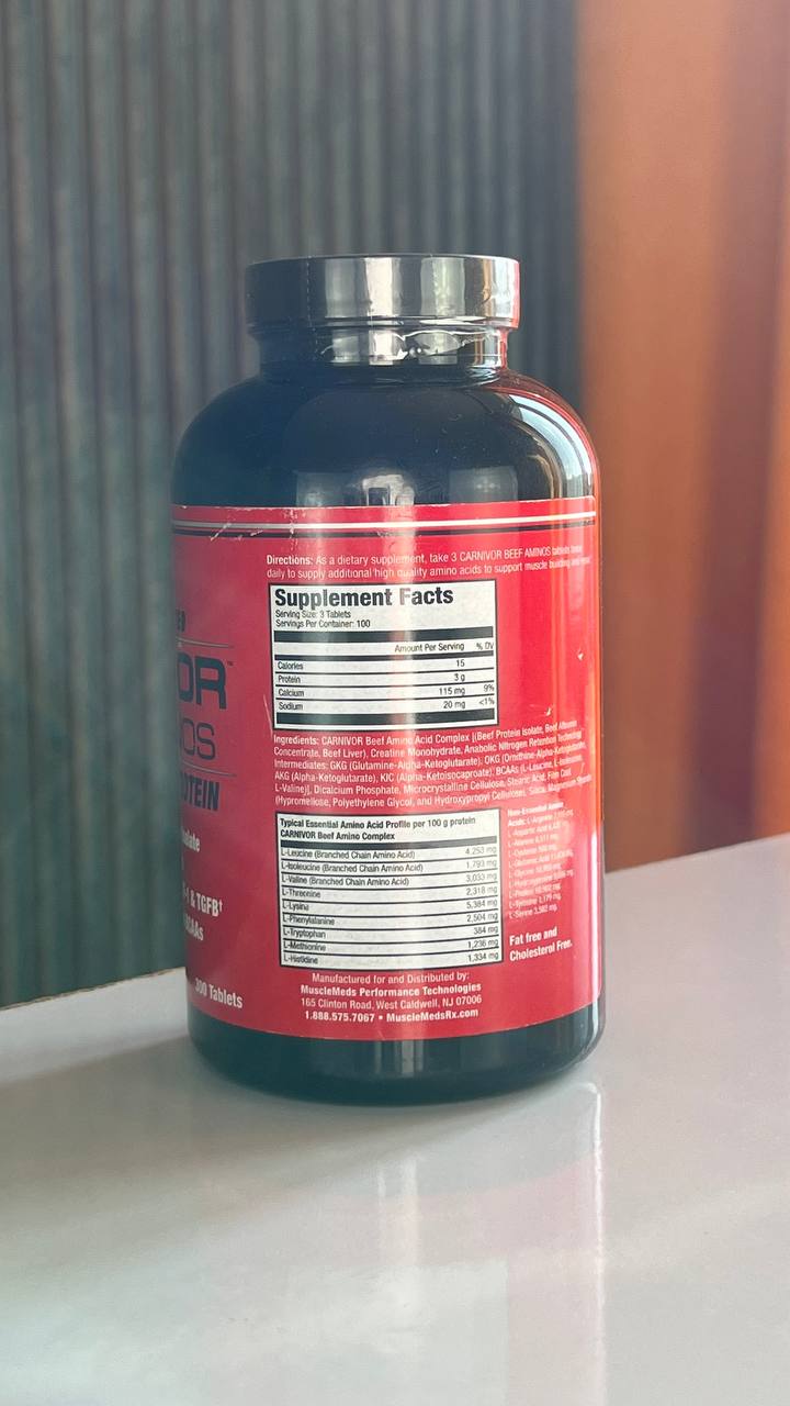 آمینو بیف کارنیور ماسل مدز Amino Beef Carnivor1