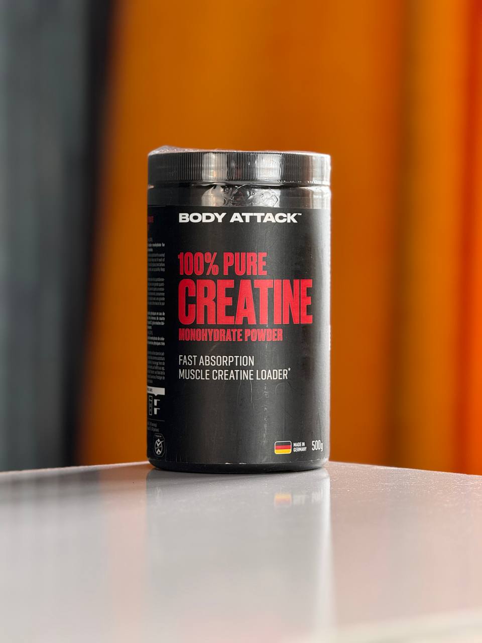 کراتین پیور بادی اتک 500گرم Creatine Body Attack
