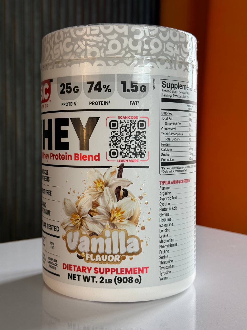 پروتئین وی یک کیلوگرم بیسیک Whey BASIC4