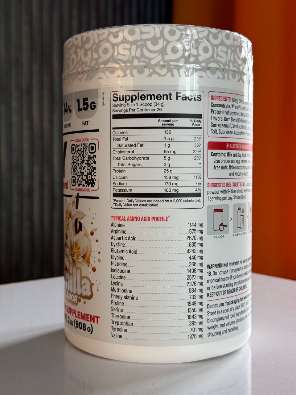 پروتئین وی یک کیلوگرم بیسیک Whey BASIC1