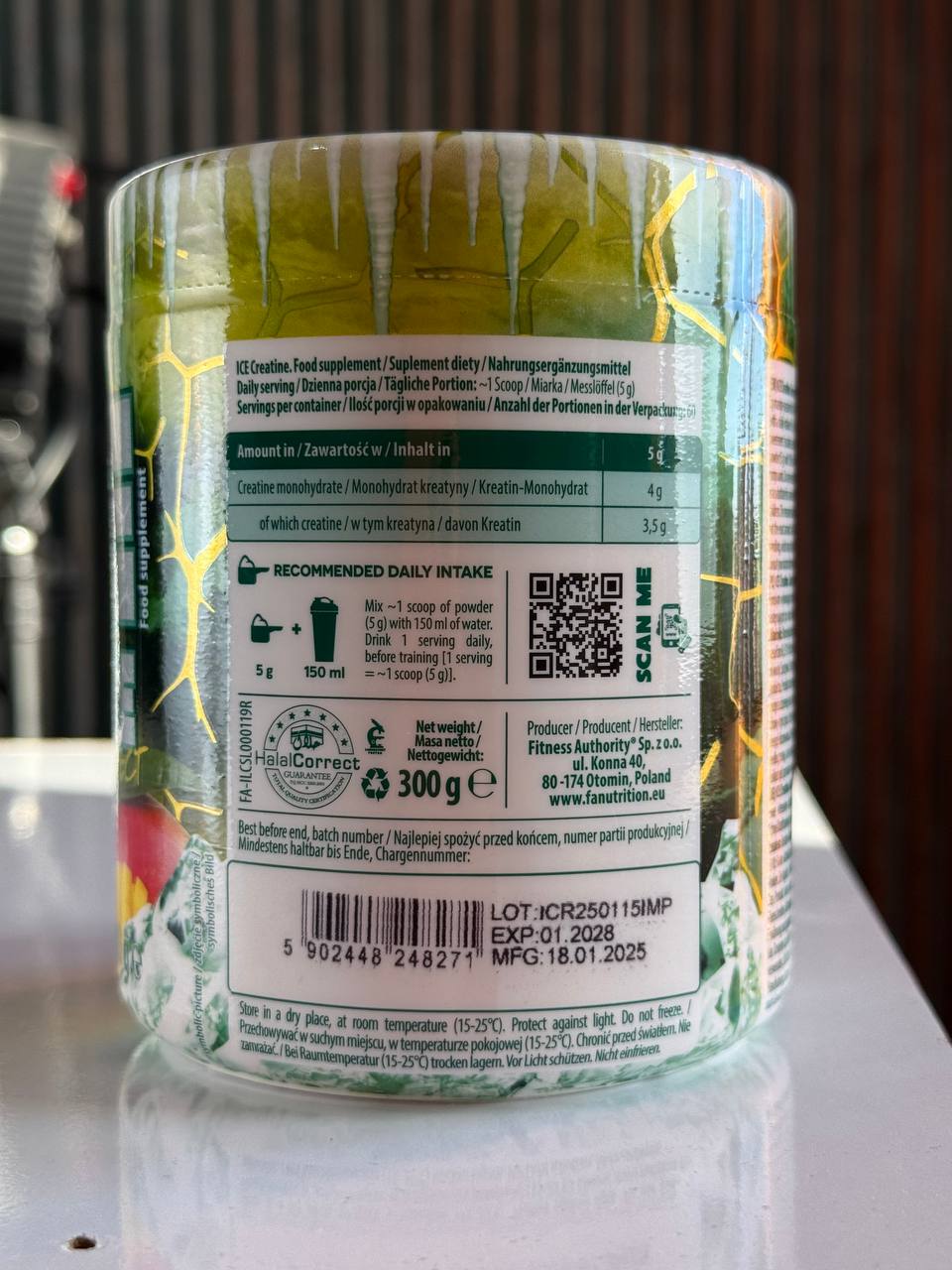 کراتین آیس فا Creatine ICE FA3