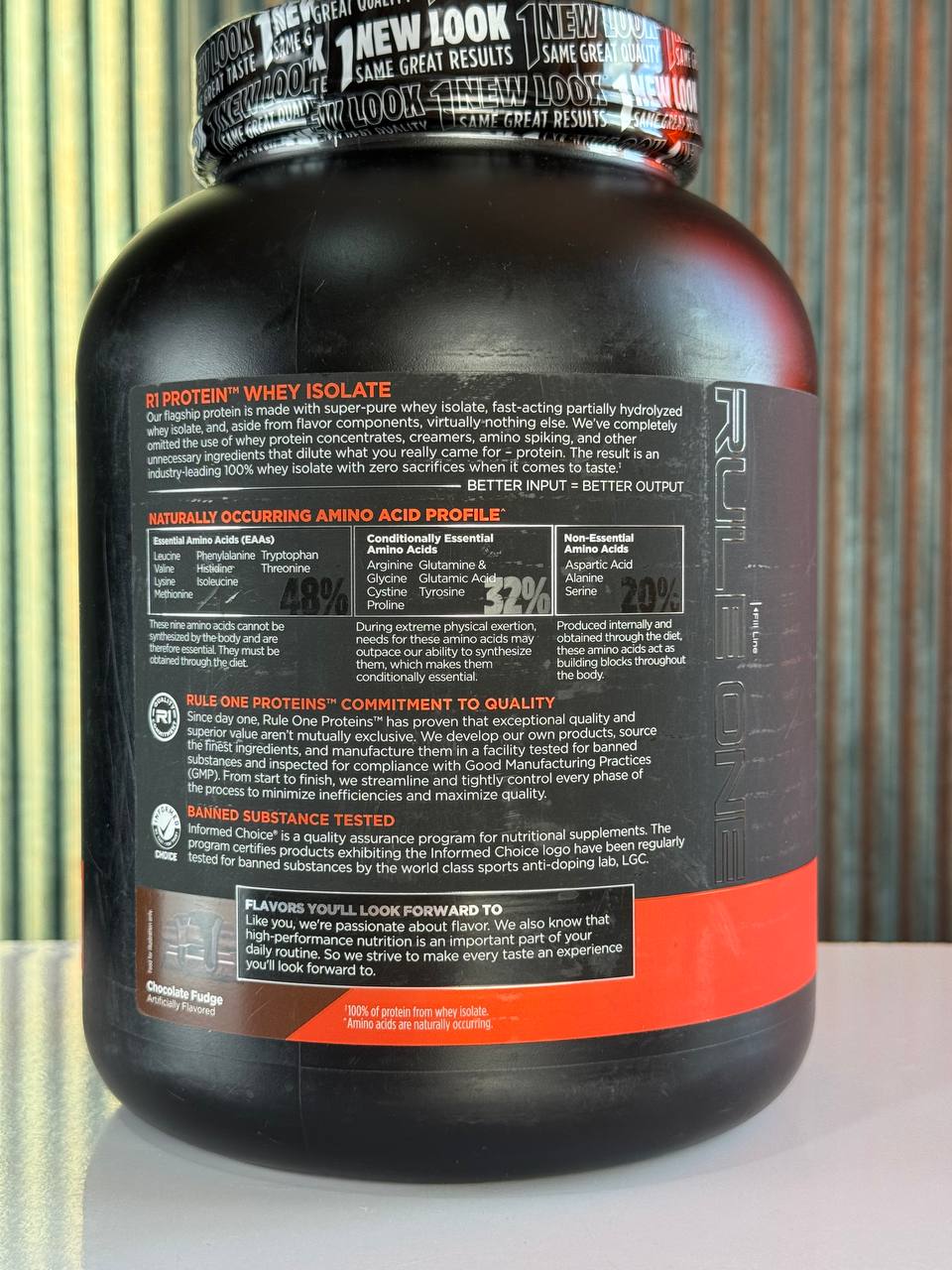 پروتئین ایزوله رول وان WHey Isolate RULE ONE1