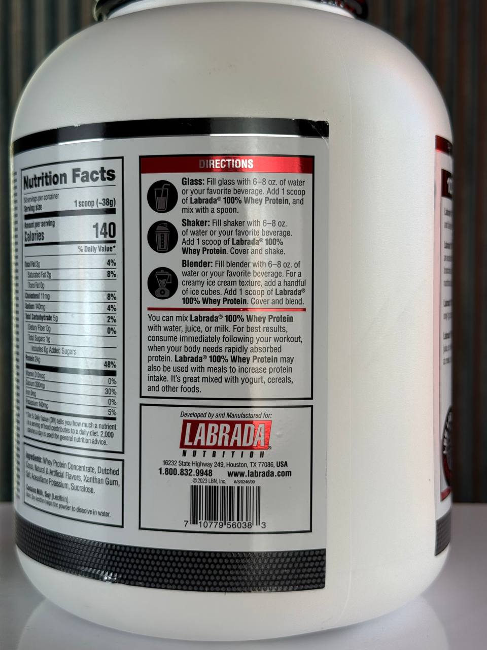 پروتئین وی لابرادا Whey LABRADA2