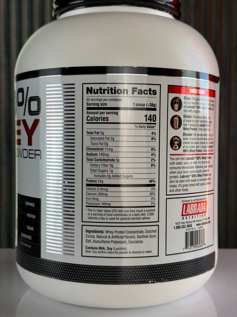 پروتئین وی لابرادا Whey LABRADA1