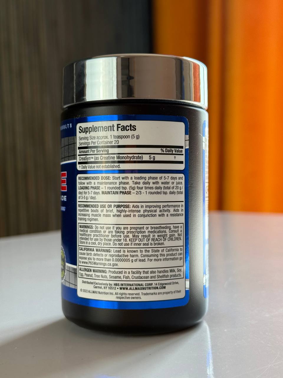 کراتین 100گرم آلمکس Creatine ALLMAX1