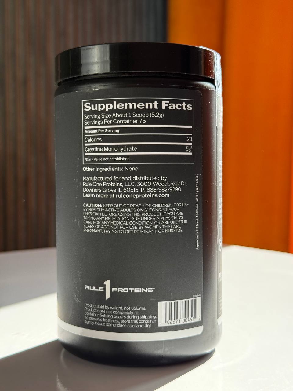 کراتین 390گرم رول وان Creatine RULE ONE4