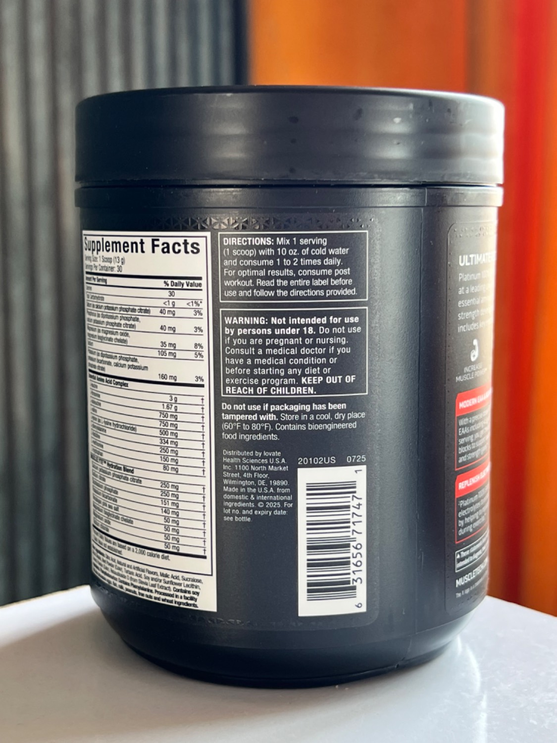 آمینو EAA پلاتینیوم ماسلتک EAA Muscletech4