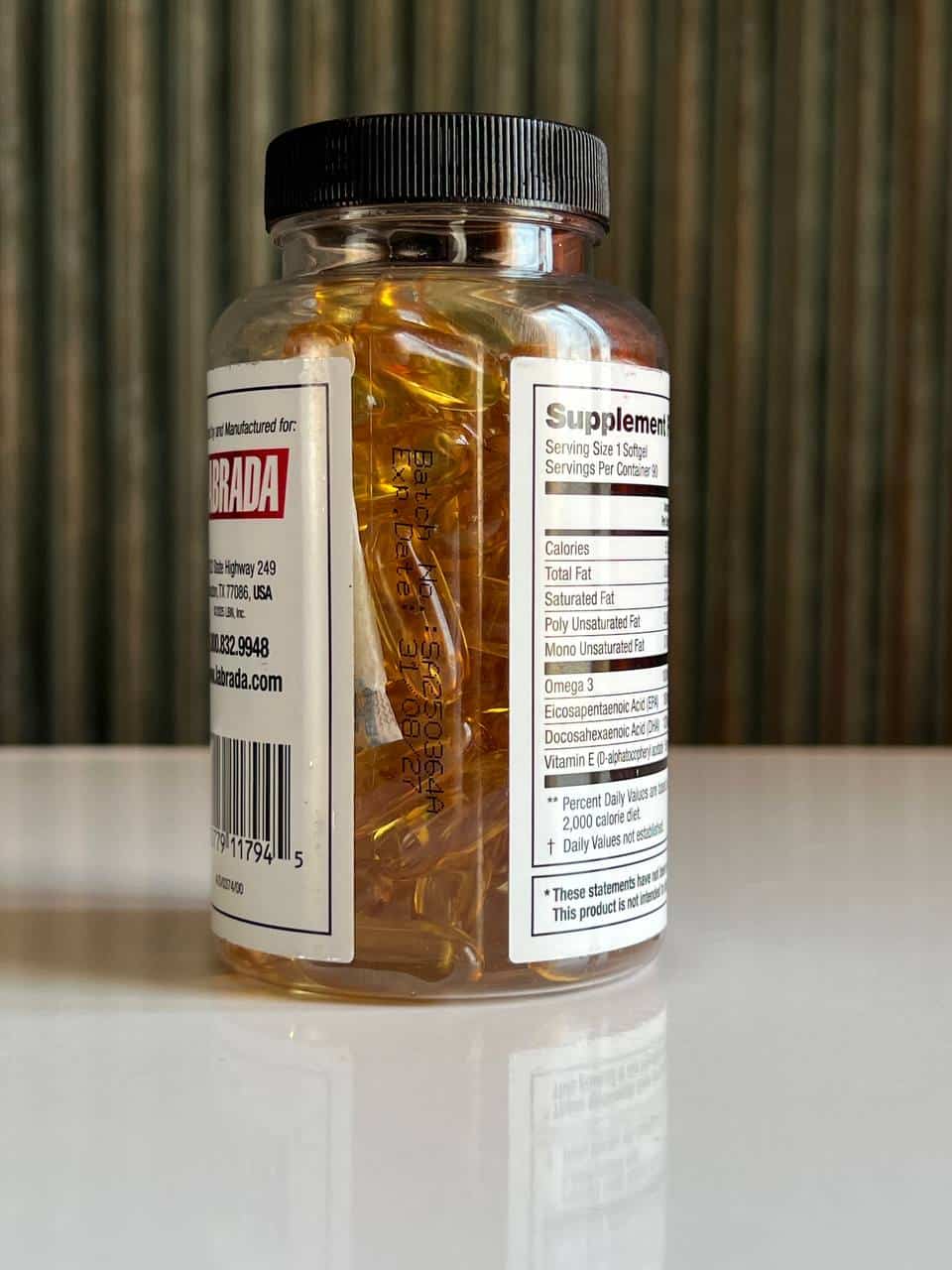 امگا3 لابر ادا Omega3 Labrada2